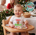 My First Christmas 2026 Gingerbread Baby White Romper