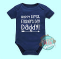 First Fathers Day, Baby Navy Romper