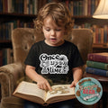 Once Upon A Time, Book Week Kids Black T-shirt