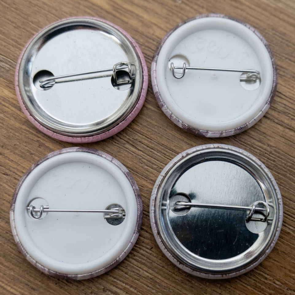 Surprise Me! Badges variety packs. 32mm Pins